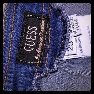 Guess jeans skinny high rise sz 29